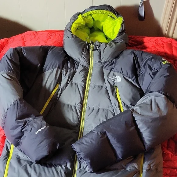 North Face Men's Coronado Down Parka - XL/Grays Summit Series! 800 Pro! - Picture 5 of 11